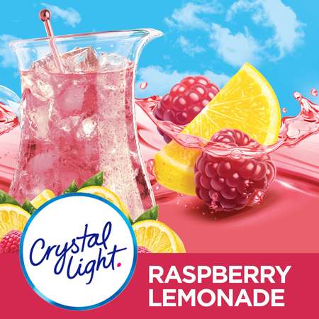Crystal Light Crystal Light Lemonade Raspberry Beverage Mix 1.8 oz., PK12 00043000031308